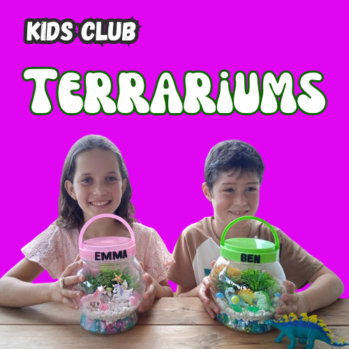Spring Break Kids Club - Terrariums!