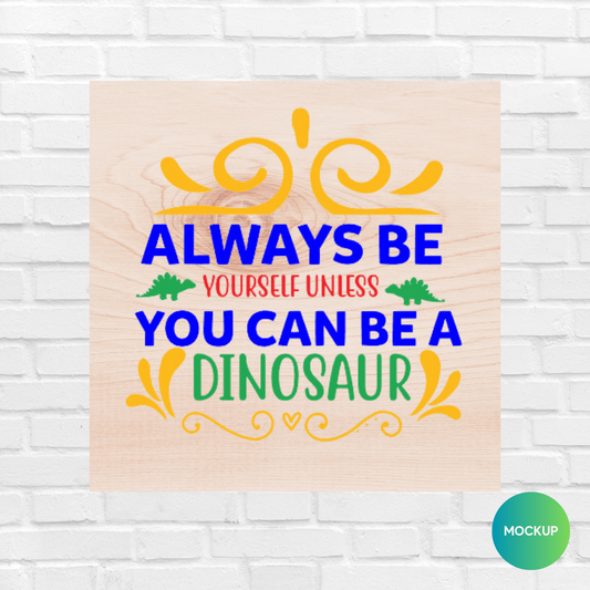 10x10 Signs - Dinosaurs | Multiple Designs Available